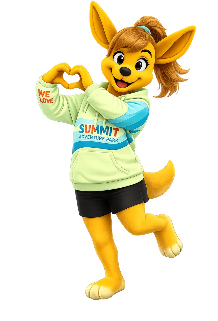 Mascota de Summit en Zona Baby
